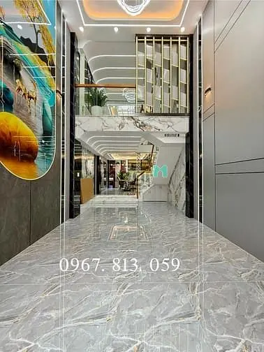 Nhà Đường Xe Hơi Thạnh Xuân 25, Dt:4X14M, Lửng, 3Lầu, 4Pn, Gara Ô Tô