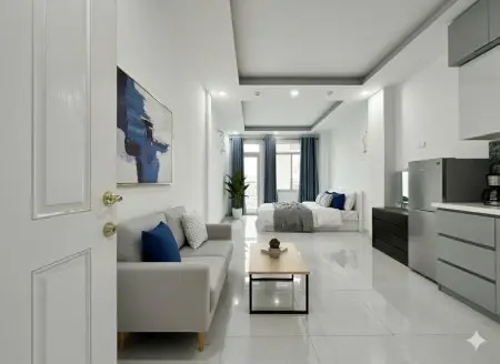 Cho Thuê Căn Hộ Dịch Vụ Mới 100% Trung Tâm Bình Thạnh Ban Công Cửa Sổ Full Nội Thất