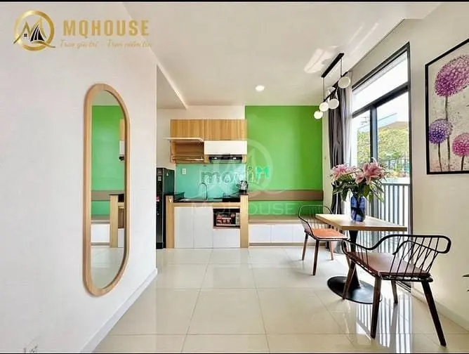 Căn Hộ Cao Cấp Full Nội Thất - 1 Phòng Ngủ , Ban Công - Ngay Sân Bay