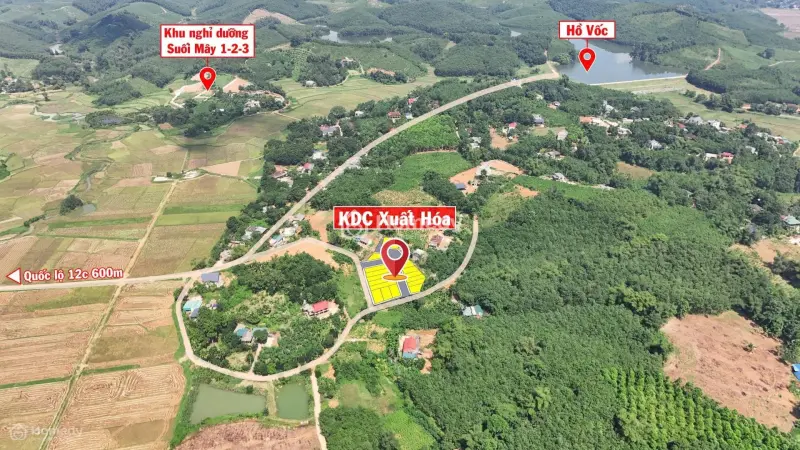 Đất Phân Lô Khu Dân Cư Xuất Hóa, 100% Thổ Cư, Pháp Lí Rõ Ràng, Tiện Ích Gần, Kdc Đông Đúc