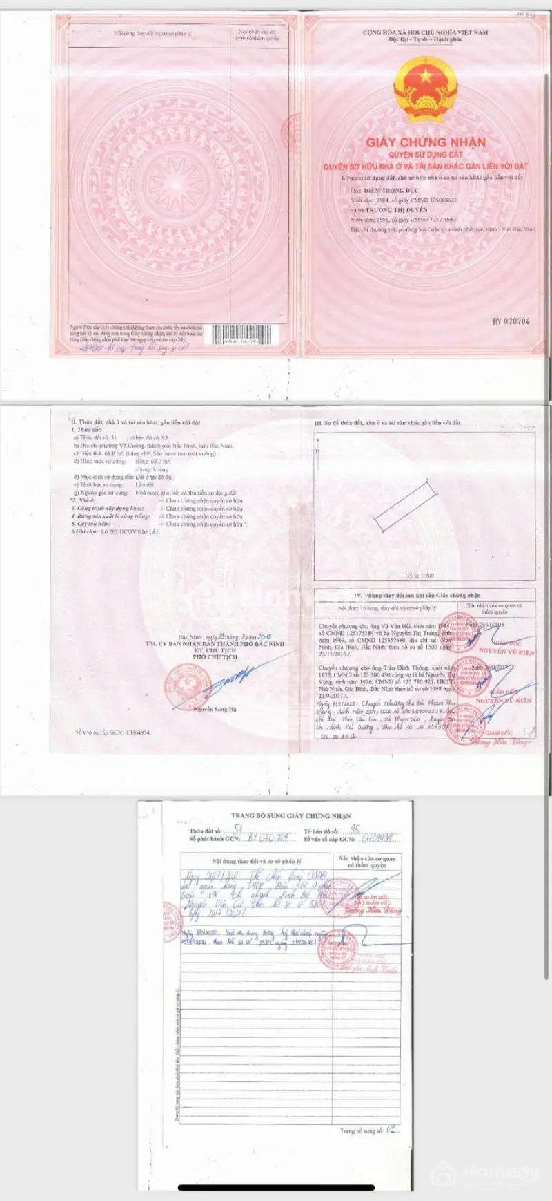 Đất Khu Hud B Gần Mặt Lý Anh Tông, Diện Tích 68M2, Mt 4.4M, Sẵn Sổ Hồng Sang Tên