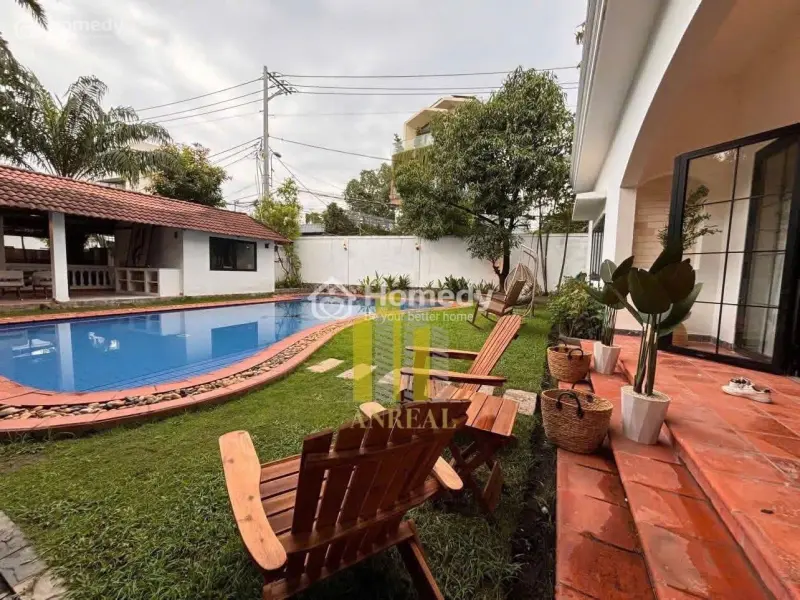 Biệt Thự An Phú 1000M2 Có Hồ Bơi Sân Vườn - Full Nội Thất