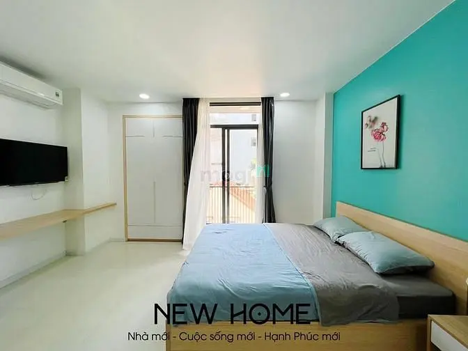 Căn Hộ Cao Cấp Full Nội Thất - 1 Phòng Ngủ , Ban Công - Ngay Sân Bay