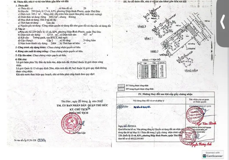 Bán Đất Mặt Tiền Quốc Lộ 13 Cũ Phường Hiệp Bình Phước Tp Thủ Đức