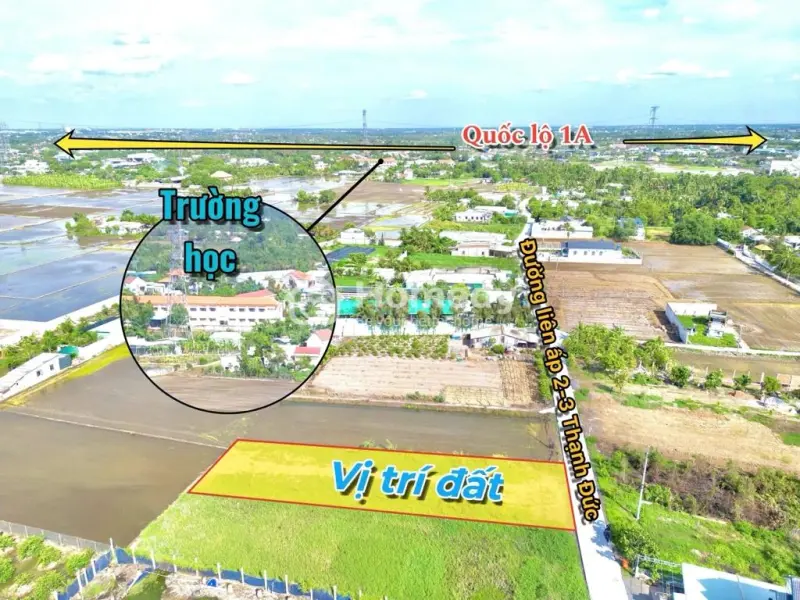 Đất Siêu Đẹp, Giá Yêu Thương Bến Lức Long An