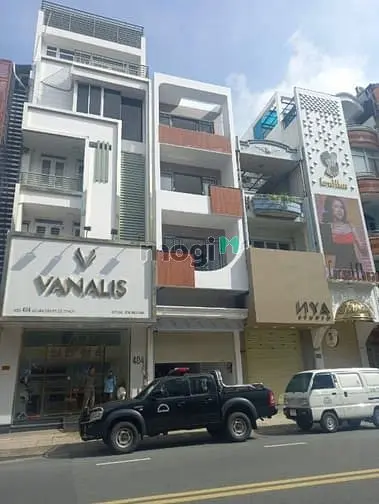 Shop+Spa Mt Võ Văn Tần, P5, Q3. Dt: 4,2X20M, Kc: Trệt Lửng 4 Lầu Tm