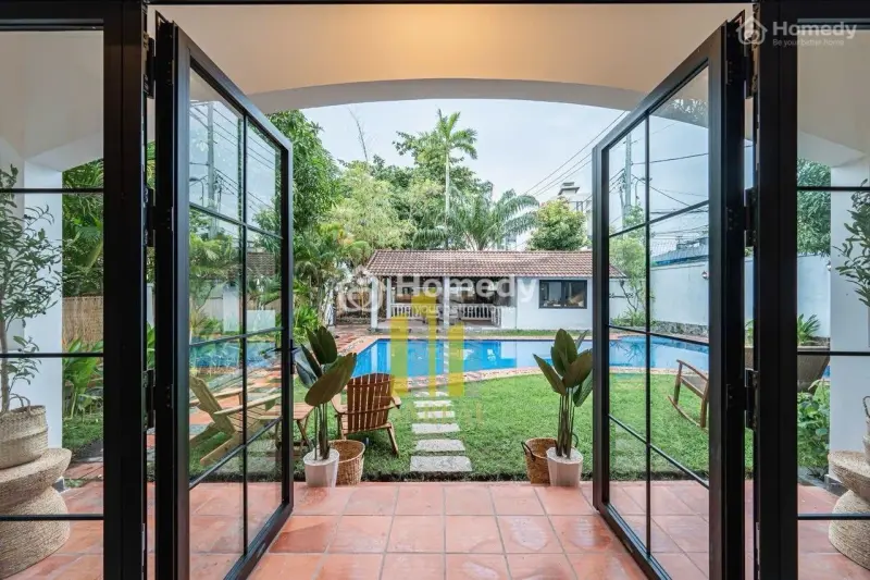 Biệt Thự An Phú 1000M2 Có Hồ Bơi Sân Vườn - Full Nội Thất