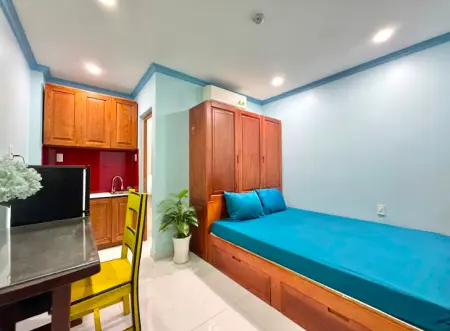 Phòng Cho Thuê Full Nội Thất-Thang Máy-Bảo Vệ 24/24-Giá Rẻ Quận 10