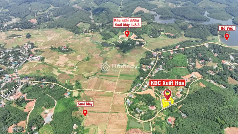 Đất Phân Lô Khu Dân Cư Xuất Hóa, 100% Thổ Cư, Pháp Lí Rõ Ràng, Tiện Ích Gần, Kdc Đông Đúc