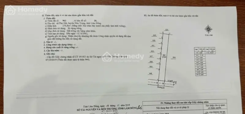 Cư Giá Rẻ 1,2 Tỷ, 276 M2, Khu Dân Cư Hiện Hữu, Gần Mọi Tiện Ích.