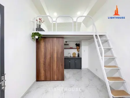 Phòng Có Gác Siêu Rộng Ngay Nguyễn Kiệm