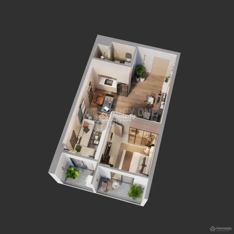 Căn Hộ Happy One Mori Chỉ 38,6 Triệu/M2. Booking Sớm 1 Tặng 1 Chỉ Với 25 Triệu