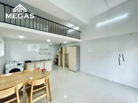 Cho Thuê Căn Hộ Có Gác - Duplex 34M2 Siêu Rộng - Ban Công Thoáng Mát Gần Sân Bay