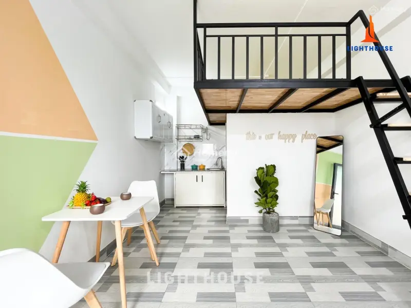 Khai Trương Căn Gác Lửng Full Nội Thất Gần Ngã Tư Ga, Thạnh Lộc Quận 12