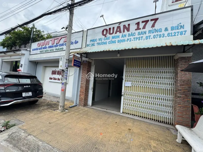 Bán Nhà Chính Chủ 3 Căn Liền Kề Mặt Tiền Trương Công Định - Trung Tâm Sóc Trăng