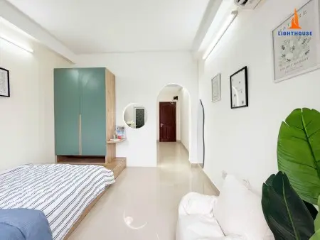 Căn Hộ 1 Phòng Ngủ Có Bancol Ở Nguyễn Thái Sơn