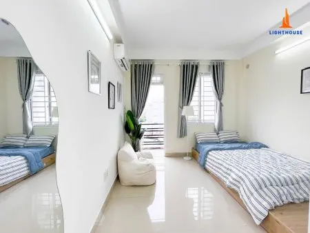 Căn Hộ 1 Phòng Ngủ Có Bancol Ở Nguyễn Thái Sơn