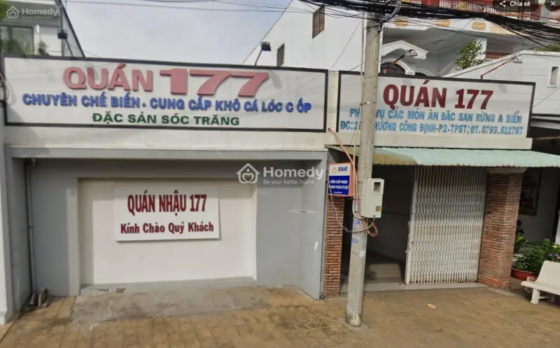 Bán Nhà Chính Chủ 3 Căn Liền Kề Mặt Tiền Trương Công Định - Trung Tâm Sóc Trăng