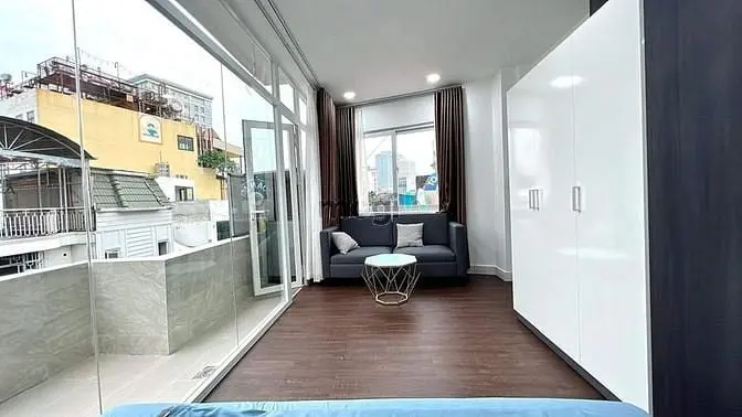 Căn Hộ 1 Phòng Ngủ - Cao Cấp - 60M2 - Ban Công -Lạc Long Quân-Bảy Hiền