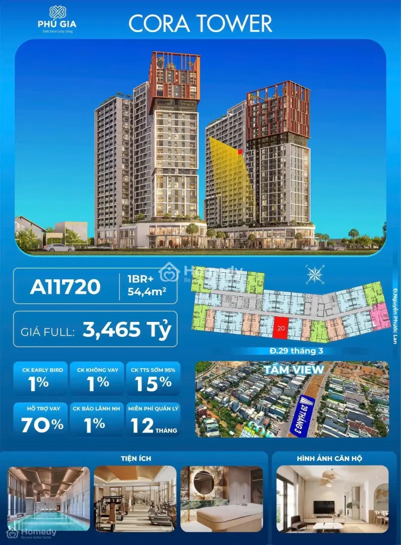 Sun Cora Tower - Sống Xứng Tầm, Giữa Lòng Hòa Xuân