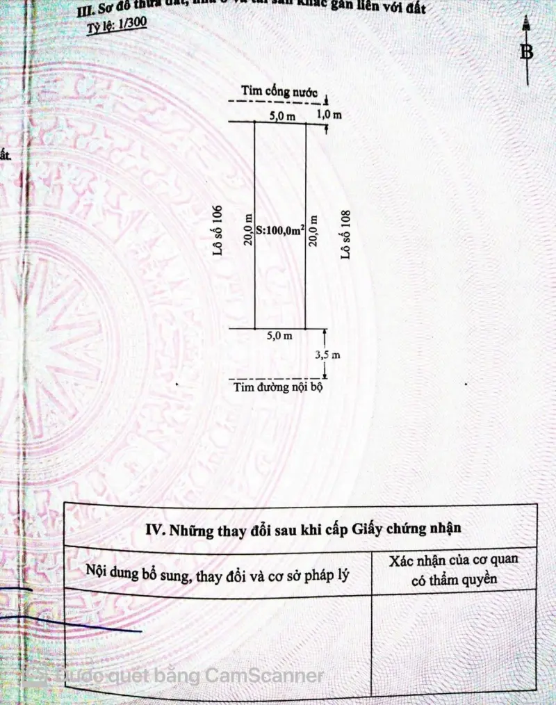 Bán 100M2 Đất Tuyến 3 Văn Cú An Dương Hải Phòng