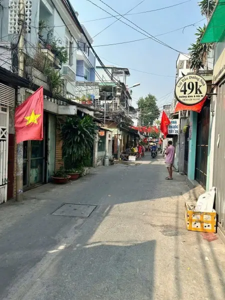 Cho Thuê Nhà Nguyên Căn 4X25 Vị Trí Kinh Doanh Hẻm 258 Dương Bá Trạc, Phường 2 Quận