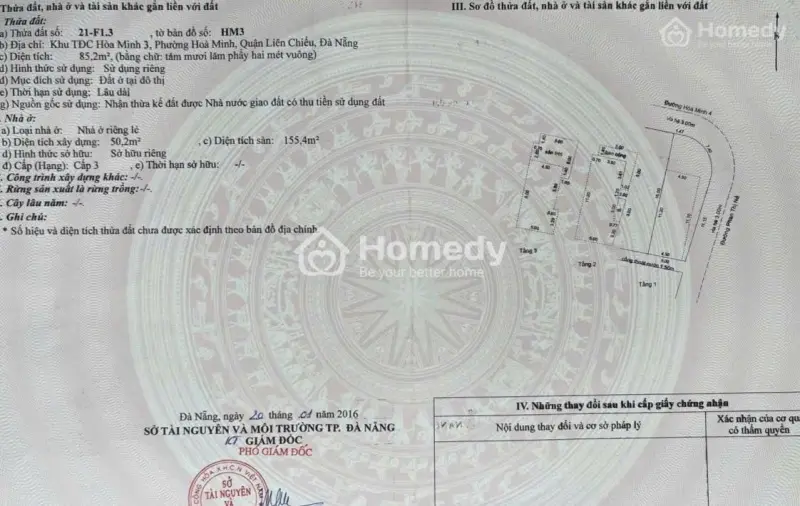 Bán Nhà 3 Tầng - Góc 2 Mặt Tiền Đường Phan Thị Nể & Hòa Minh 4