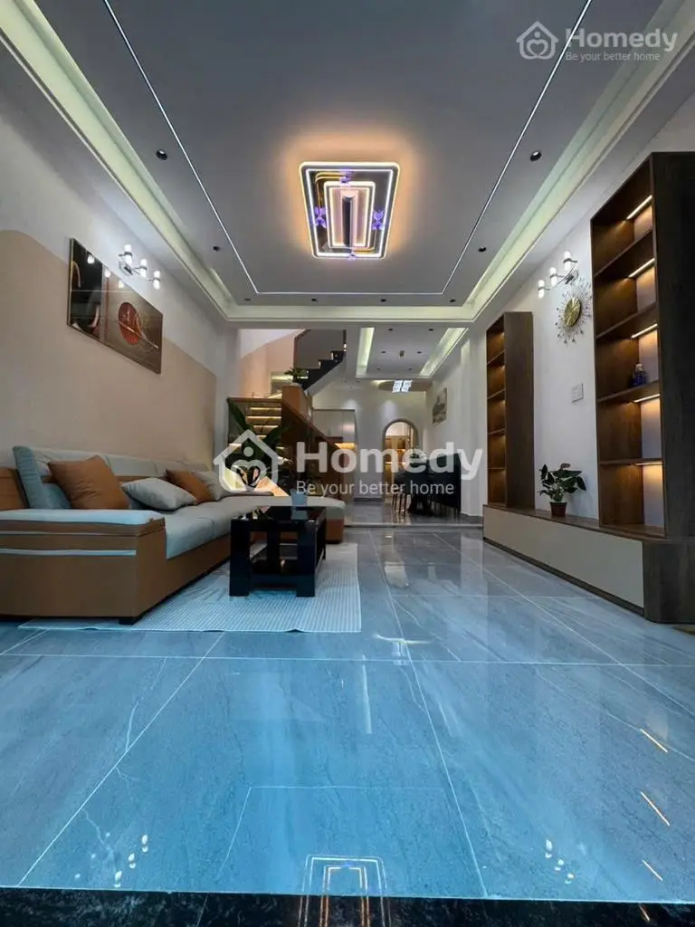 Siêu Phẩm Sát Chợ 26/3 - Hẻm 6M Oto Đỗ Cửa - 56M - 2 Tấm Mới Đẹp Tặng Full Nội Thất - Giá Nhỉnh 5Đ