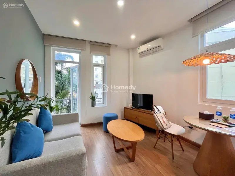 Cho Thuê Căn Hộ 1Pn_1 Phòng Ngủ Cao Cấp_Gần Ốc Đào_Nowzone_Bến Thành_Full Nội Thất_Be Unique
