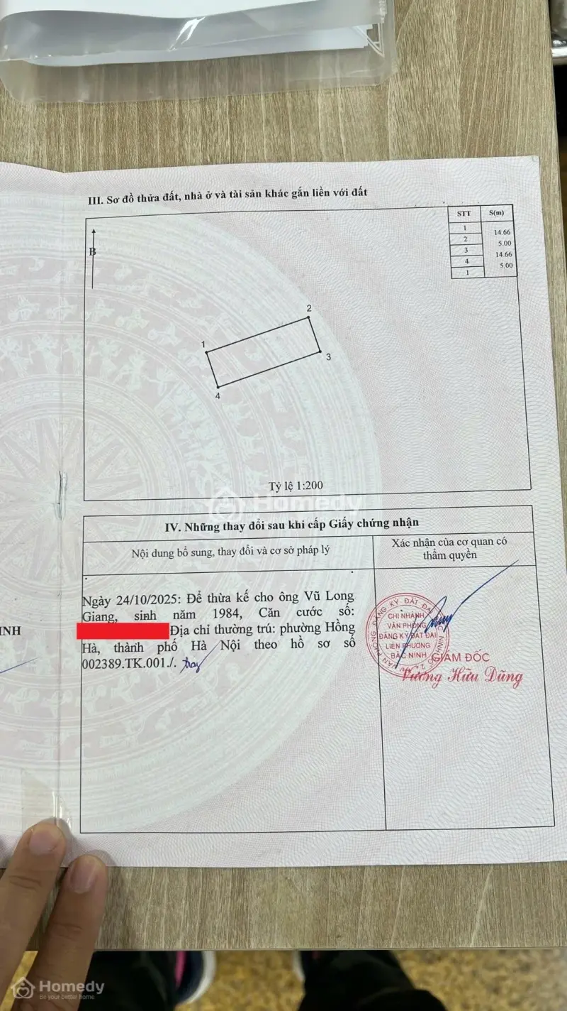 Bán Đất Dãn Dân Khu Đại Phúc - Bắc Ninh (Chính Chủ Bán)