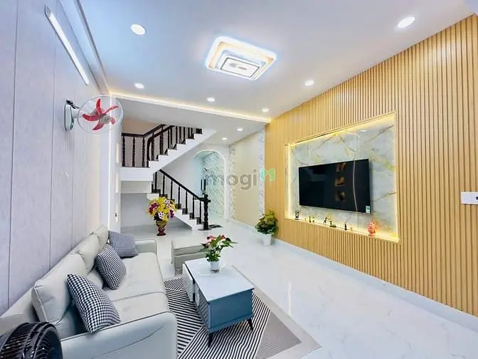 Nhà Hiệp Thành 45 Quận 12 Cũ 3 Tầng Mới Đẹp 5 Tỷ 7.