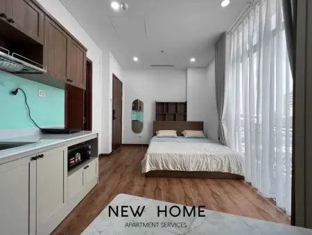 Cho Thuê Căn Studio Ban Công Lớn – Thiết Kế Tiện Nghi, Full Nội Thất – Khóa Vân Tay, Tân Bình