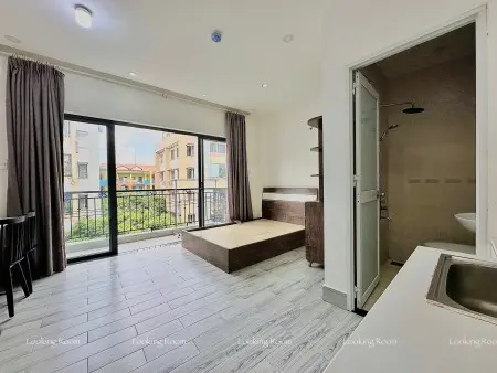 Cho Thuê Phòng Full Nội Thất Có Ban Công Đối Diện Vaa