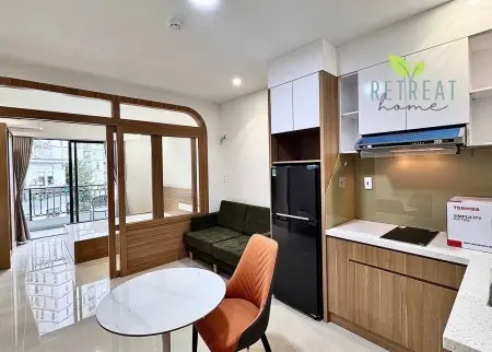 Căn Hộ 1 Phòng Ngủ, Có Bancol, Rộng 40M2 Ngay Khu An Ninh, Giá Rẻ