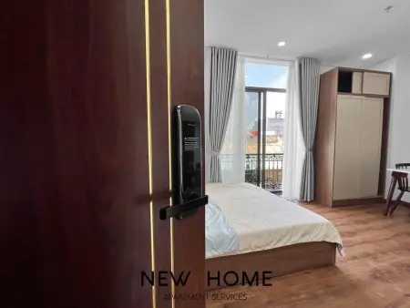 Cho Thuê Căn Studio Ban Công Lớn – Thiết Kế Tiện Nghi, Full Nội Thất – Khóa Vân Tay, Tân Bình