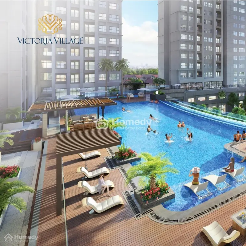 Bán Căn Hộ Victoria Village 1Pn, Diện Tích 52M2, Giá 4.4 Tỷ, Htcb