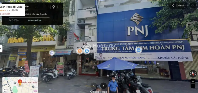Bán Nhà Mặt Phố Phan Bội Châu Trung Tâm Quy Nhơn - 58,5M², 3 Tầng