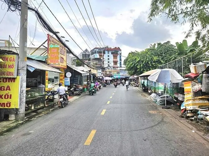 Nhà Mặt Tiền Chợ Cây Sộp, Đông Hưng Thuận, Quận 12 - 6.5X25M, Sổ Riêng