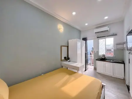 Phòng Đẹp Ban Công Full Nội Thất Ngay Ntđ Phú Thọ Q10