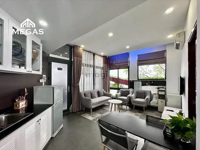 🏡Căn Hộ 1 Phòng Ngủ+1 Phòng Khách_45M2_Bancol Có Gym Và Hồ Bơi