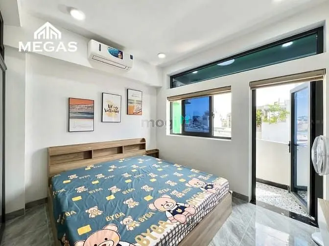 🏡Căn Hộ 1 Phòng Ngủ+1 Phòng Khách 45M2 Bancol Gần Bình Dân