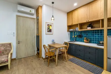 Cho Thuê Căn Hộ Cao Cấp Cửa Số Lớn Full Nội Thất – Gần Cầu Thị Nghè Bình Thạnh