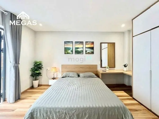 🏡Căn Hộ 1 Phòng Ngủ_40M2_Bancol Đầy Đủ Nội Thất Gần Cầu Ông Lãnh