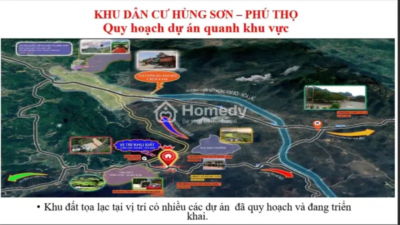 Lô Đất Nền 78,7 M2 Tại Hùng Sơn, Kim Bôi, Hòa Bình Sát Vách Các Khu Nghỉ Dưỡng Khoáng Nóng.