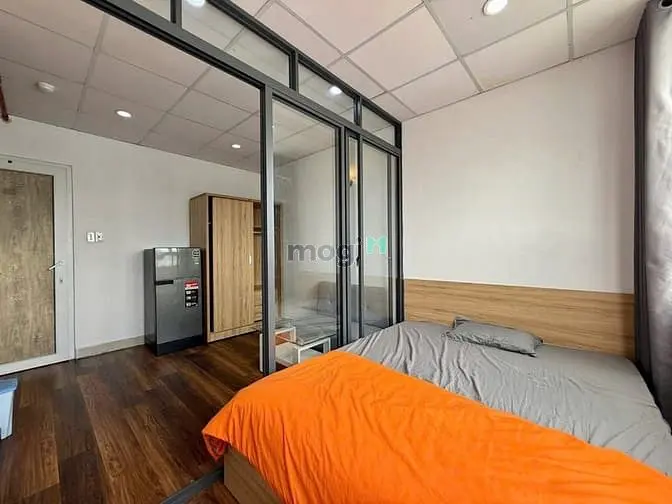 🏡Căn Hộ 1 Phòng Ngủ 40M2 Đầy Đủ Nội Thất Cửa Sổ Lớn Gần Bến Vân Đồn