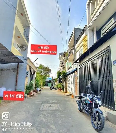 Bán Đất 1Sẹc Hẻm 47 Trường Lưu , Long Trường ,Q9 - Dt 4M X 14M