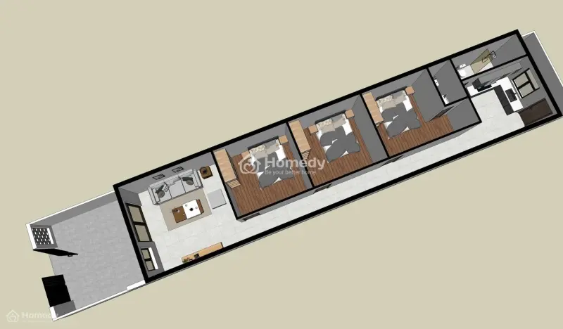 Bạn Có Biết Chỉ 500 Triệu Là Đã Có Nhà Mới 3 Phòng Ngủ - 160M2 Tại Gò Dầu