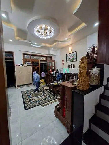 💃Nhà Đẹp Hẻm Tân Hòa Đông 7,5 X 19M Nở Hậu 10M 4 Tầng Gần Chợ Phú Lâm