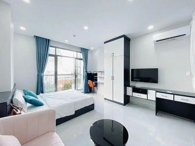 🏡Căn Hộ 1 Phòng Ngủ - 1 Phòng Khách 45M2 Bancol Gần Cầu Kiệu Q3