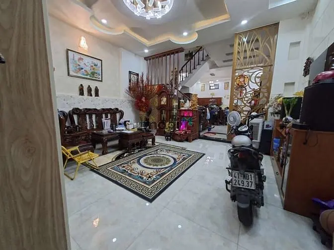 💃Nhà Đẹp Hẻm Tân Hòa Đông 7,5 X 19M Nở Hậu 10M 4 Tầng Gần Chợ Phú Lâm